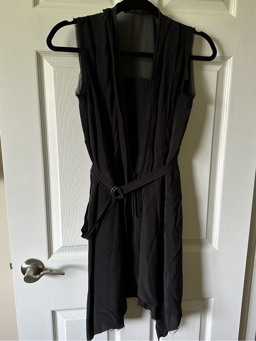 All Saints - Black Dress - Silk